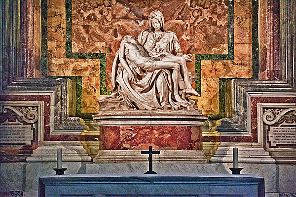 Michelangelo's Pieta - Saint Peters, Rome
