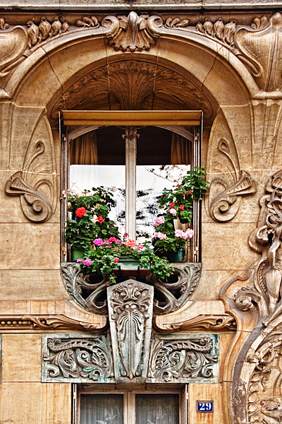 Art Nouveau Window #1 - Paris