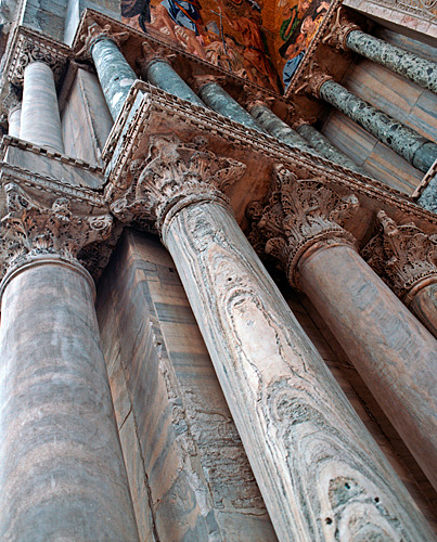 Ascending Columns - Venice, Italy