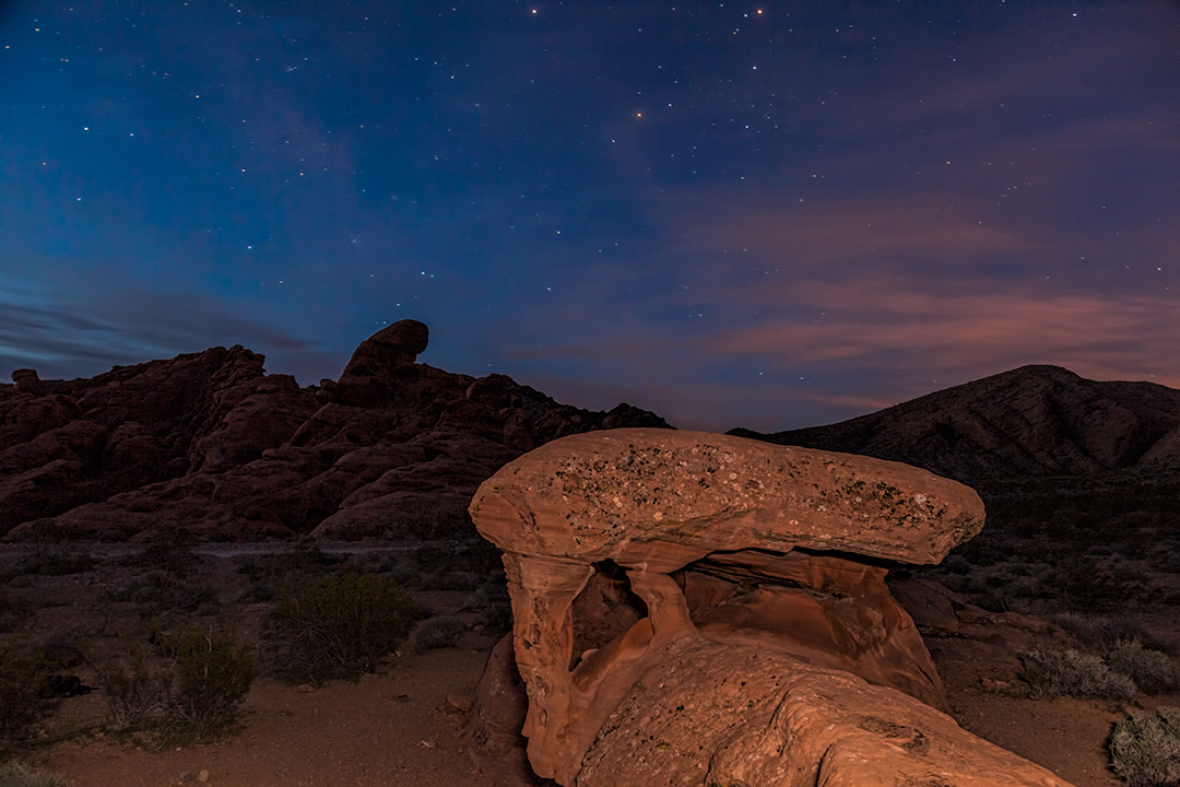 Just before dawn - Valley of Fire